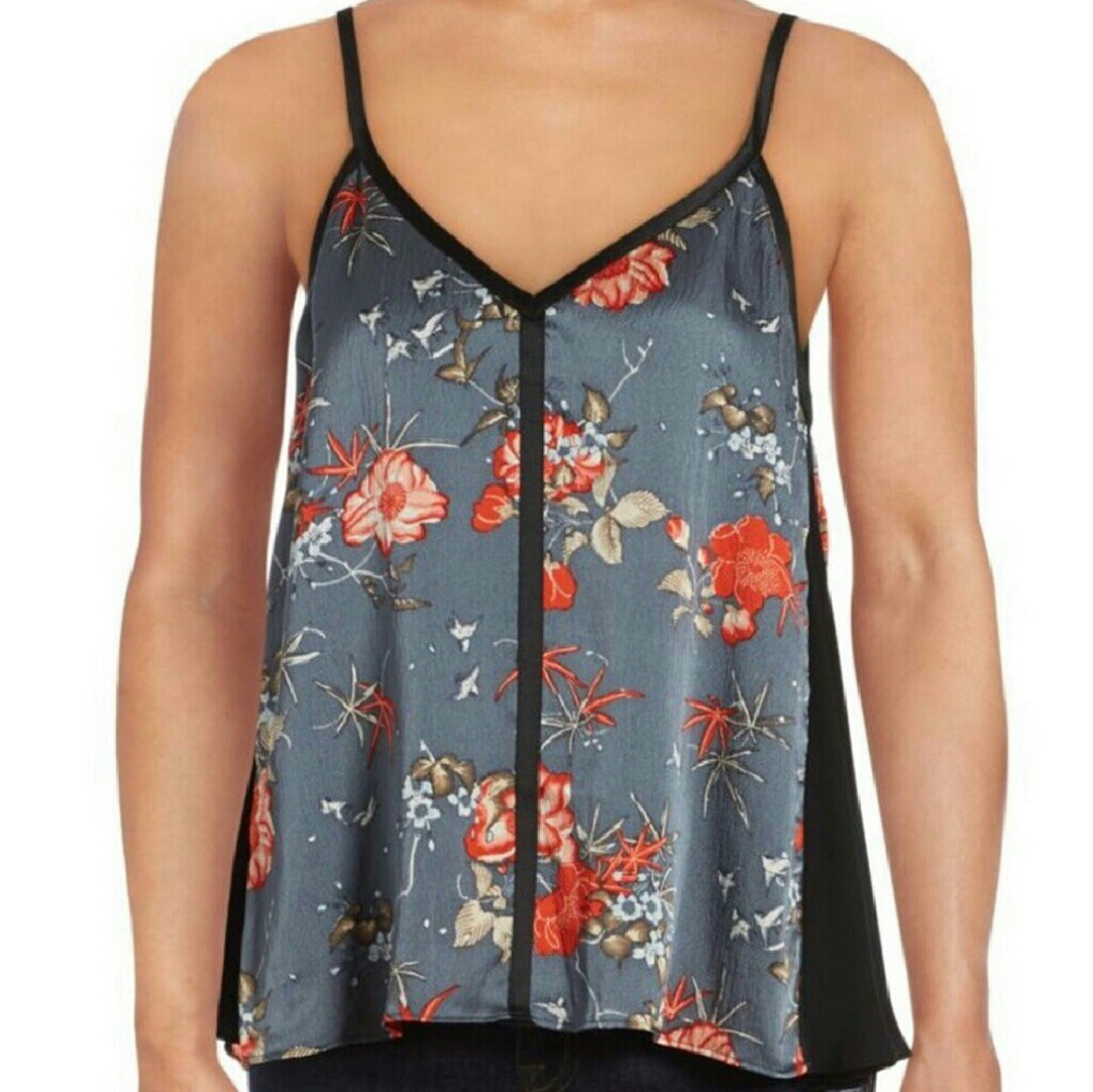 Cinq à sept silk tank